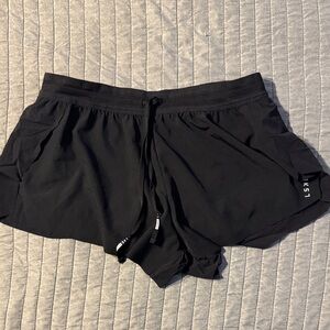 LSKD Accelerate 3" Mid-Rise Run Shorts - Black